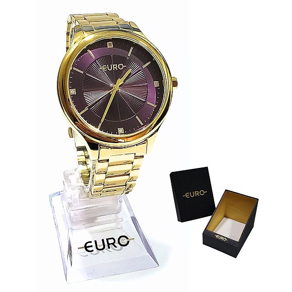 Relógio Euro Feminino Analógico Dourado Soul EU2036YTI/K4N