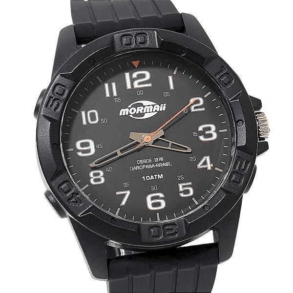 Relógio Mormaii Masculino Analógico Preto MOPC21JAS/8L