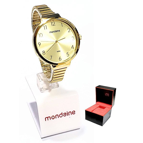 Relógio Mondaine Feminino Analógico Minimalista 32116LPMVDE1