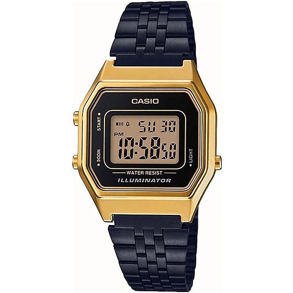 Relógio Casio Vintage Feminino LA680WEGB-1ADF