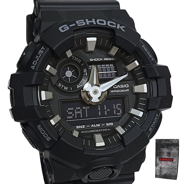 Relógio Casio G-Shock Resist Masculino GA-700-1BDR
