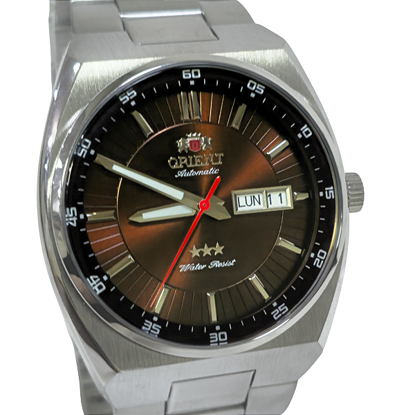 Relógio Orient Automático Masculino Prateado 469SS087NH N1SX