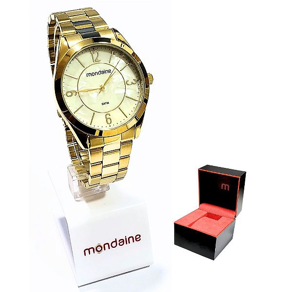 Relógio Mondaine Feminino Analógico Madrepérola 53813LPMVDE1