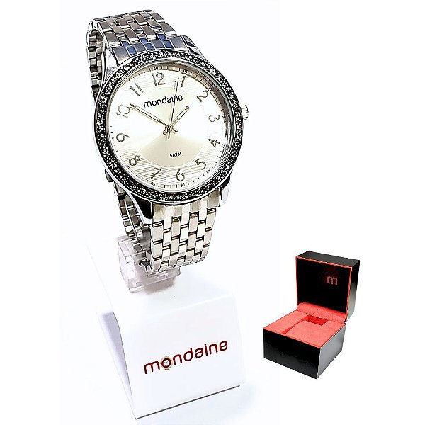 Relógio Mondaine Feminino Analógico Glitter 53649L0MVNE3