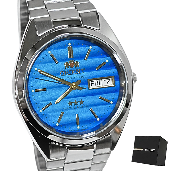 Relógio Orient Automático Masculino Prateado 469WA3NH A1SX