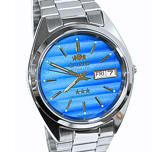 Relógio Orient Automático Masculino Prateado 469WA3NH A1SX