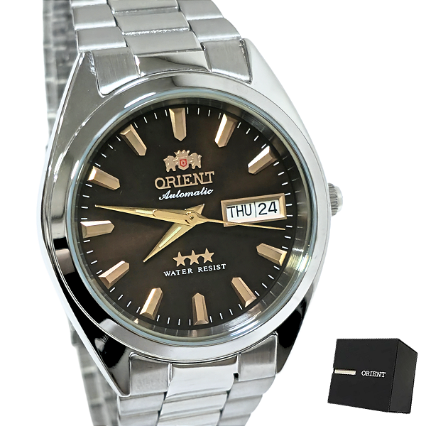 Relógio Orient Automático Masculino Prateado 469SS084NH N1SX