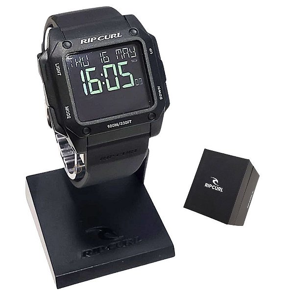 Relógio Rip Curl Masculino Digital Odyssey Tide Midnight 000MTI
