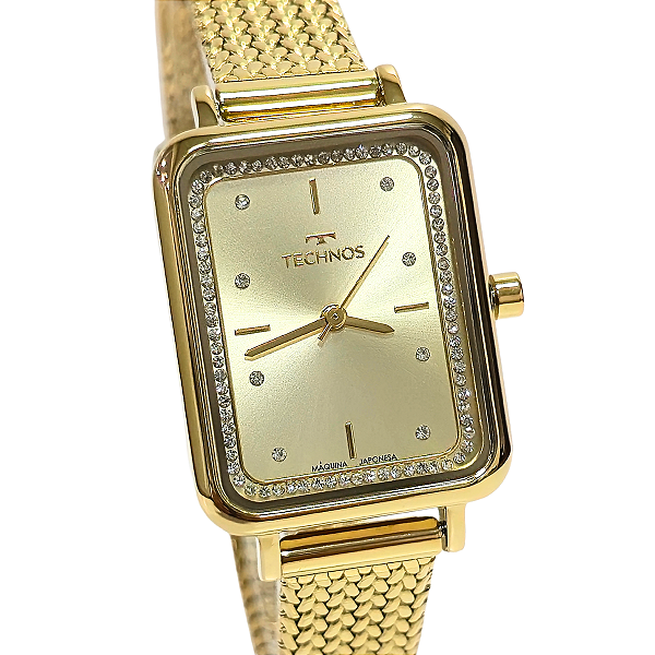 Relógio Technos Feminino Analógico Mini Dourado GL32AI/1D