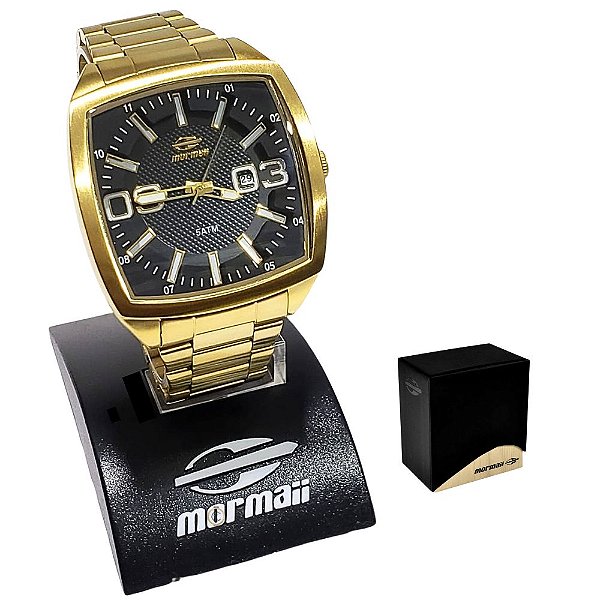 Relógio Mormaii Masculino Analógico Steel Dourado MOPC32AK/5D