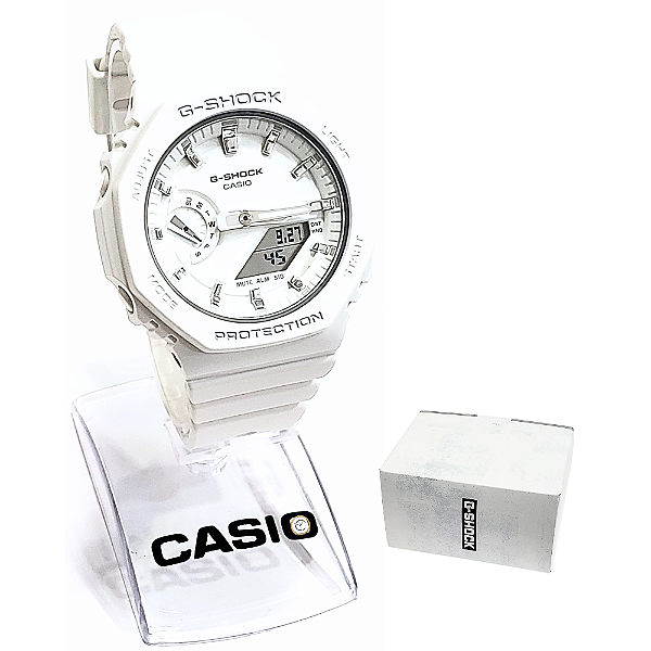 Relógio Casio Feminino G-Shock Carbon Core Guard GMA-S2100-7ADR