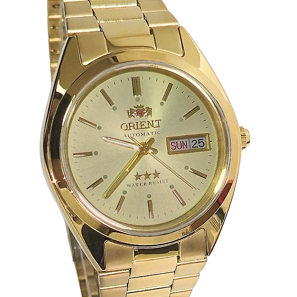 Relógio Orient Automático Masculino Dourado 469WC2NH C1KX