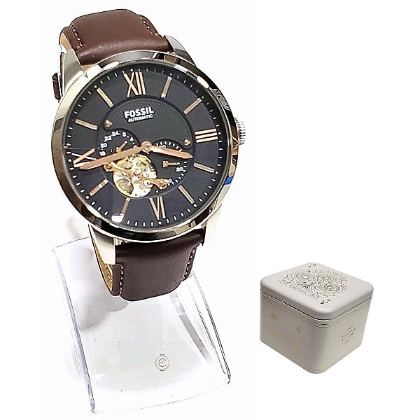 Relógio Fossil Masculino Automático Townsman ME3061/0KN