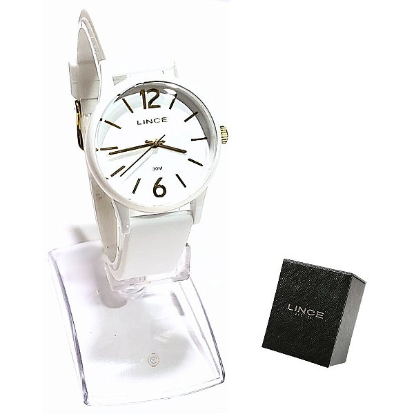 Relógio Lince Feminino Analógico Funny Branco LRCJ162P33 B2BX