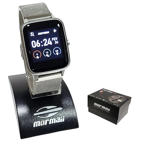 Smartwatch Mormaii Life Unissex GPS Full Display MOLIFEGAH/7K