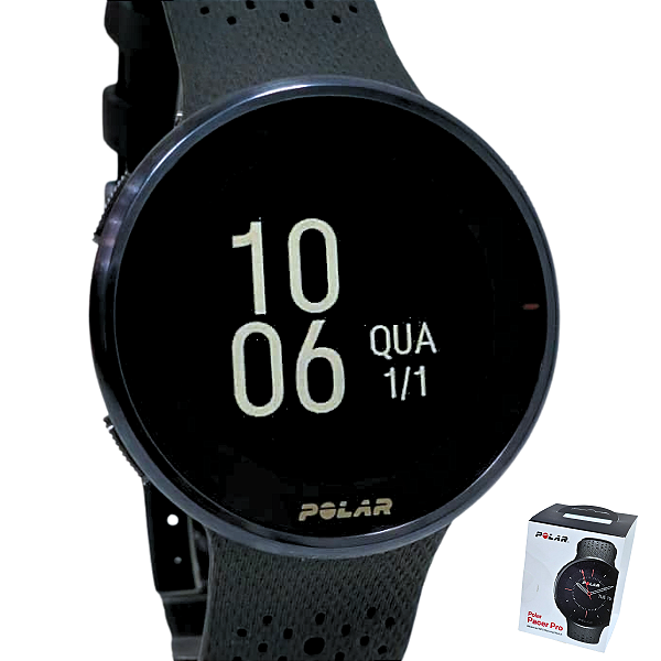 Relógio Polar Pacer Pro GPS Monitor Cardíaco 900102178