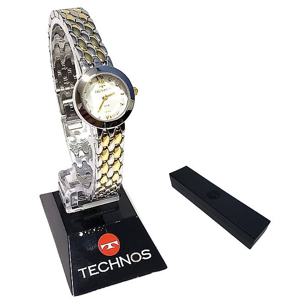 Relógio Technos Feminino Analógico Mini Bicolor 5Y20LM/1K