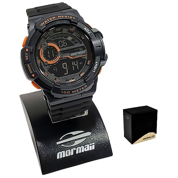 Relógio Mormaii Masculino Digital Wave MO3660AE/8L
