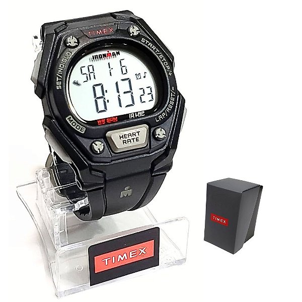 Relógio Timex Masculino Monitor Cardíaco Ironman TW5M49500