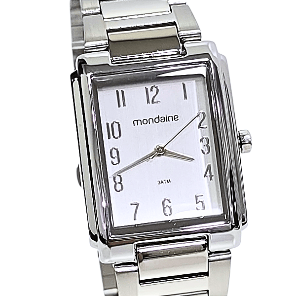 Relógio Mondaine Feminino Analógico Quadrado 32520L0MVNE2