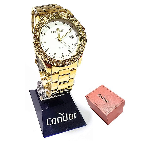 Relógio Condor Feminino Analógico Dourado COPC32CO/K4B