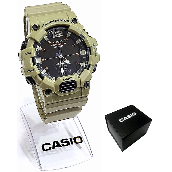 Relógio Casio Masculino Anadigi Standard HDC-700-3A3VDF