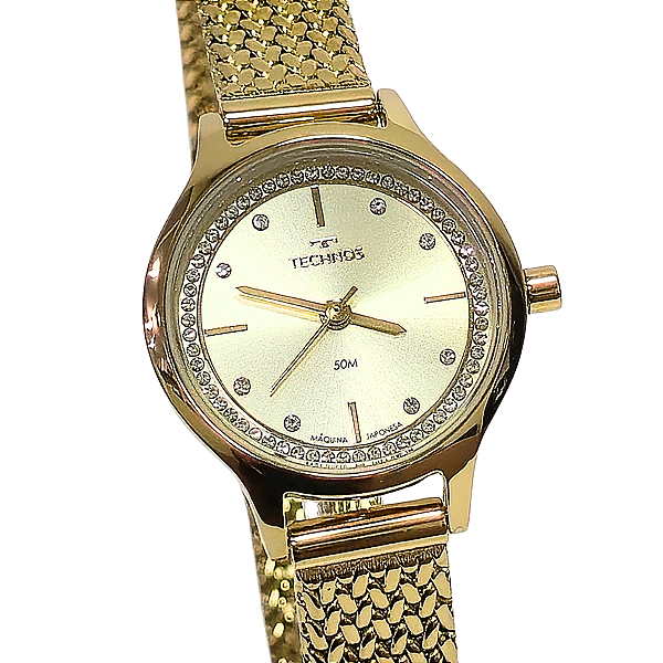 Relógio Technos Feminino Analógico Mini Dourado GL30FR/1X