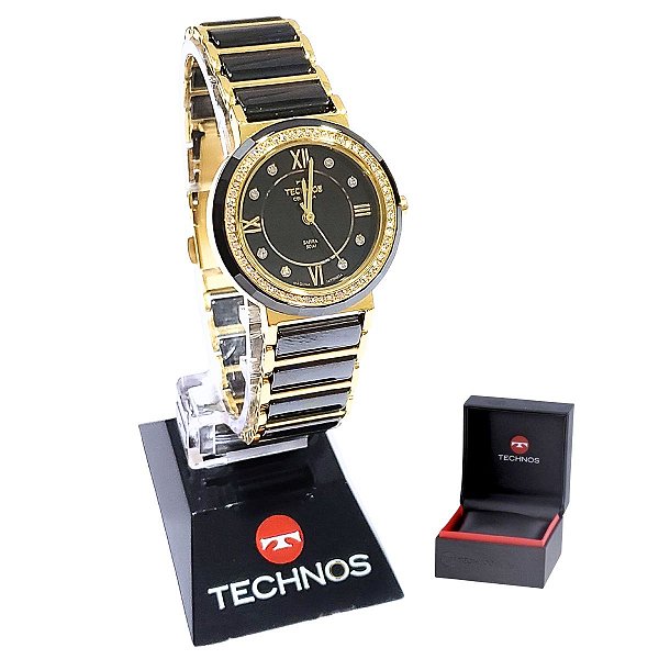 Relógio Technos Feminino Analógico Ceramic/Saphire 2036MRO/1P