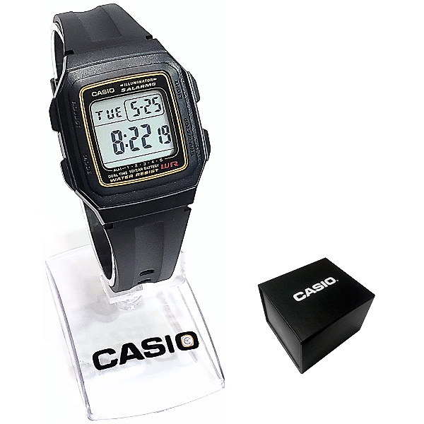 Relógio Casio Masculino Digital Standard F-201WA-9ADF