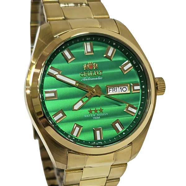 Relógio Orient Automático Masculino Dourado 469GP076NH E1KX