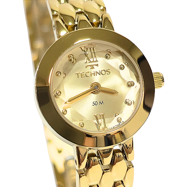 Relógio Technos Feminino Analógico Dourado Mini 5Y20LN/1D