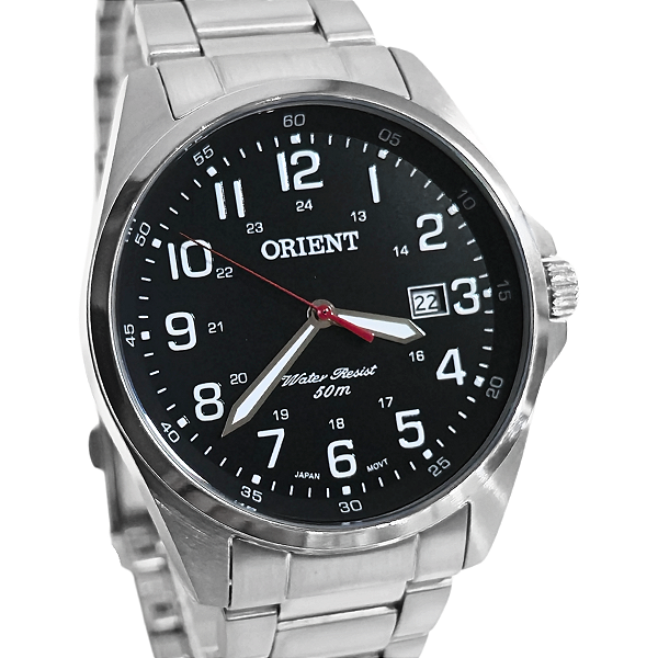 Relógio Orient Analógico Masculino Prateado MBSS1171 P2SX
