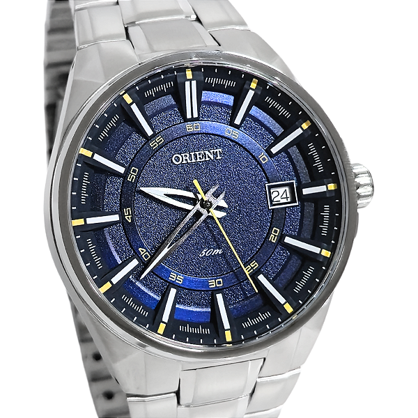 Relógio Orient Analógico Masculino Prateado MBSS1313 DYSX