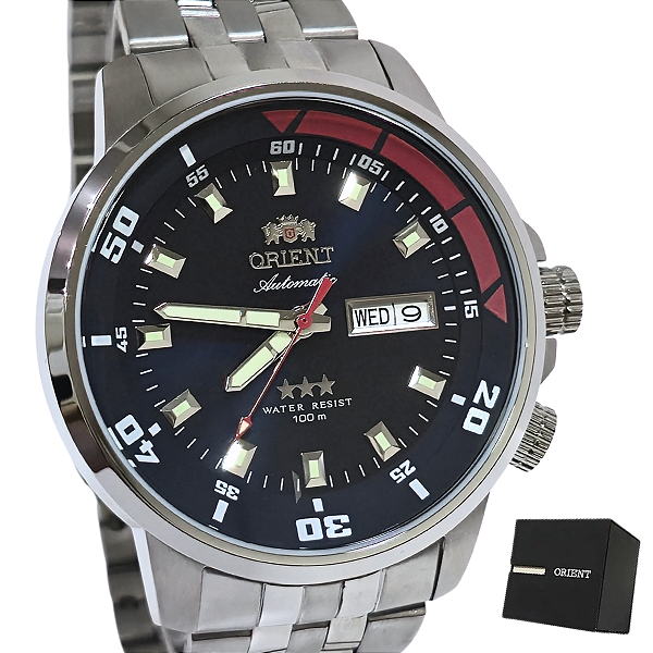 Relógio Orient Automático Prateado 469SS058NH D1SX