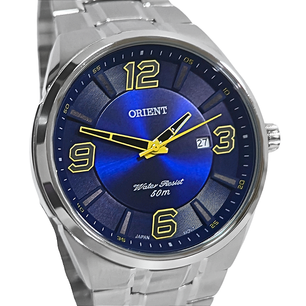 Relógio Orient Analógico Masculino Prateado MBSS1385 D2SX