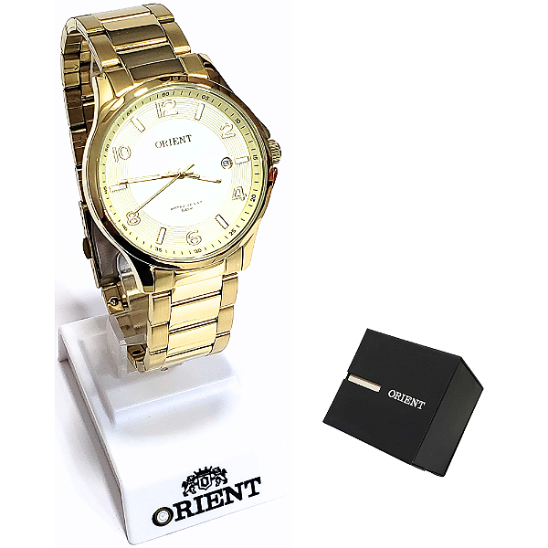 Relógio Orient Feminino Analógico Dourado FGSS1168 C2KX