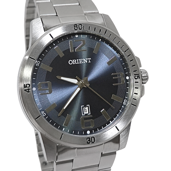 Relógio Orient Analógico Masculino Prateado MBSS1419 D2SX