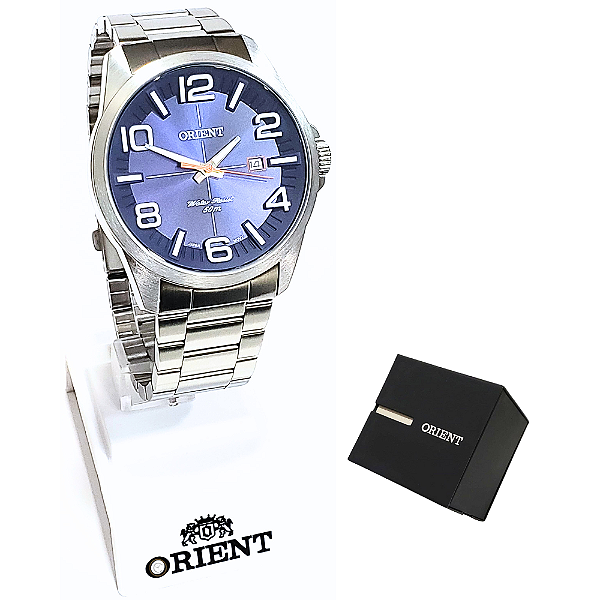 Relógio Orient Masculino Analógico Prateado MBSS1289 D2SX