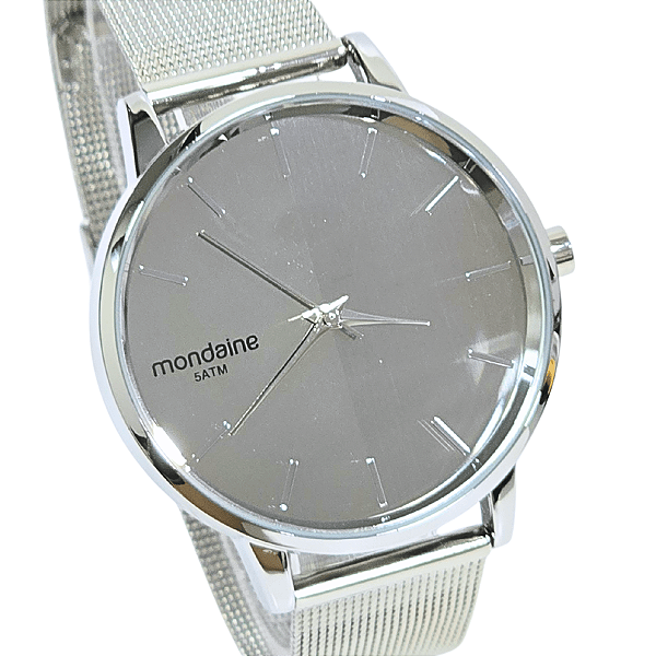 Relógio Mondaine Feminino Analógico Prateado 32117L0MVNE2