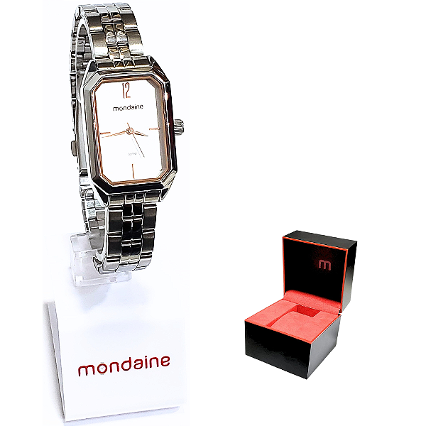 Relógio Mondaine Feminino Analógico Prateado 32359L0MVNE3