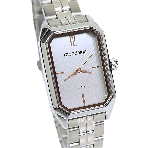 Relógio Mondaine Feminino Analógico Prateado 32359L0MVNE3