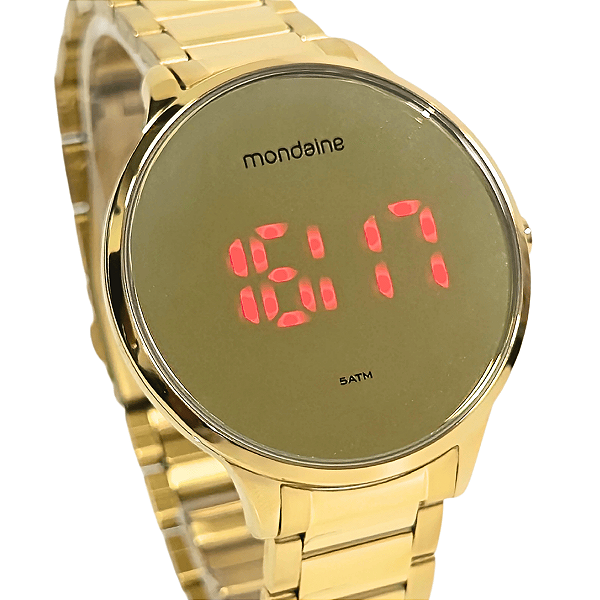 Relógio Mondaine Feminino Digital Led 32060LPMVDE1