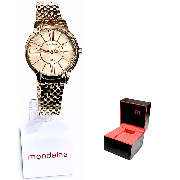 Relógio Mondaine Feminino Analógico Rosê 53615LPMVRE3