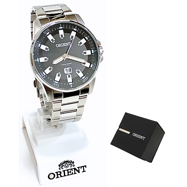 Relógio Orient Masculino Analógico Sport Prateado MBSS1402 P1SX