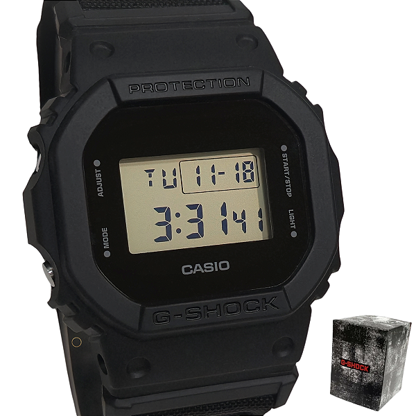 Relógio Casio G-Shock Resist Cordura Masculino DW-5600BCE-1DR