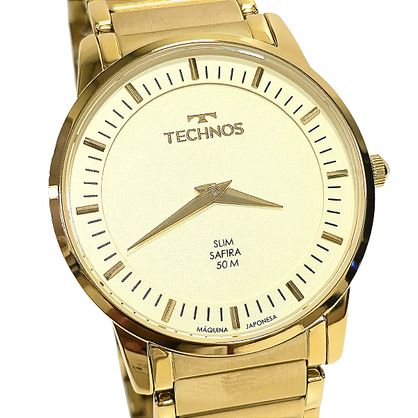 Relógio Technos Masculino Analógico Classic Slim GL22AA/1X