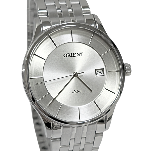 Relógio Orient Analógico Masculino Slim Prateado MBSS1293 S1SX