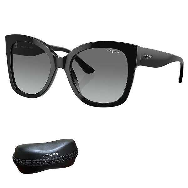 Óculos de Sol Vogue Feminino Preto Gradiente VO5338S W44/1154