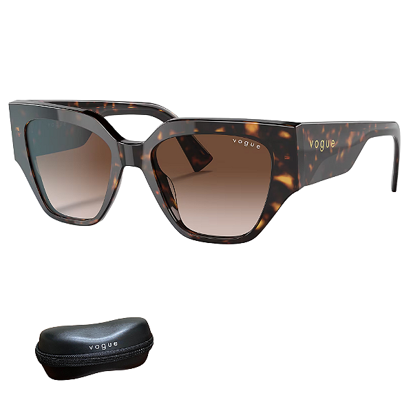 Óculos de Sol Vogue Feminino Havana Escuro VO5409S W6561352