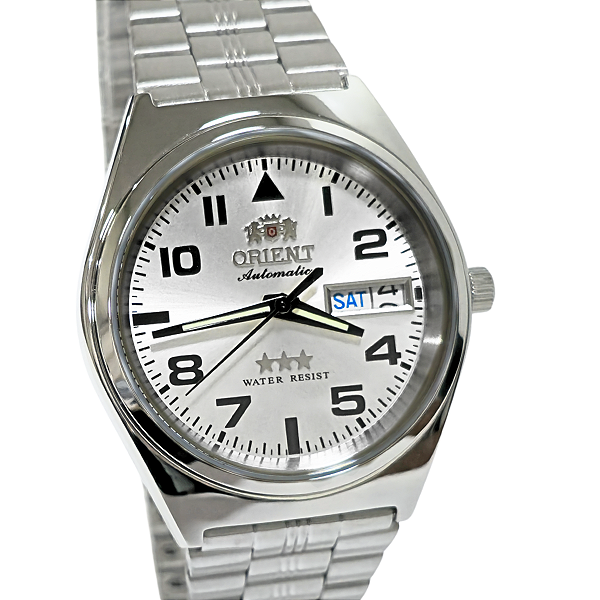 Relógio Orient Automático Masculino Prateado 469SS083NH S2SX